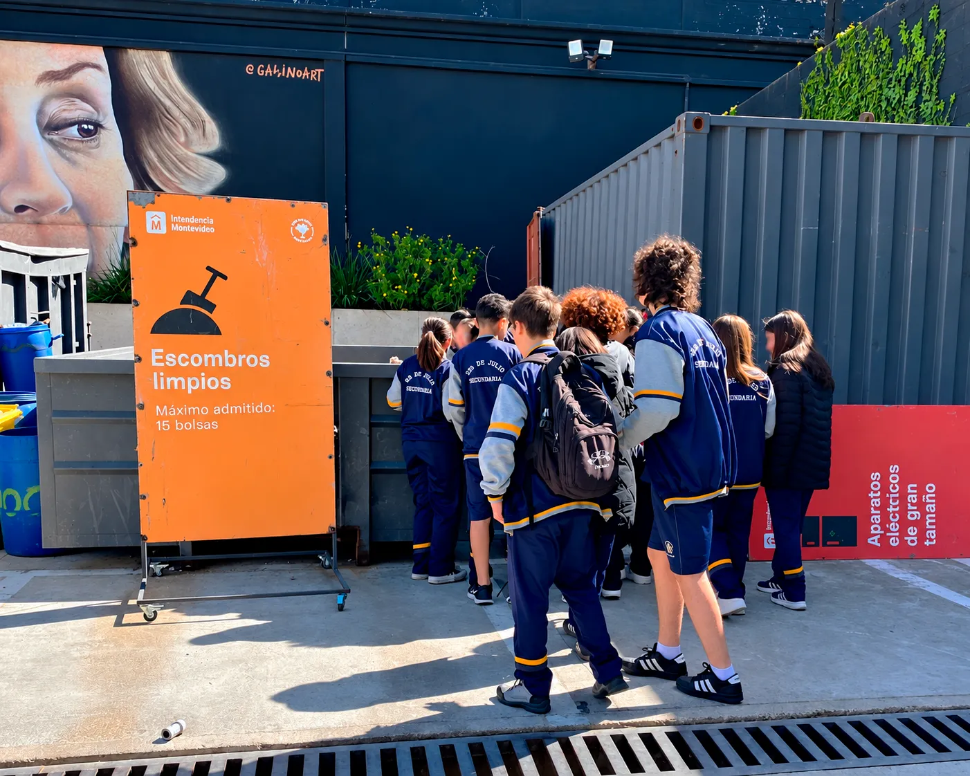 Paseo reciclaje · Secundaria